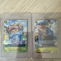 ONE PIECE TCG ST29 Egghead Promo Full Art Card Lot NICO, CHOPPER and more. - Image 3