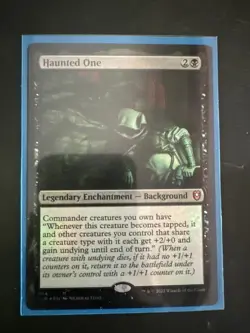 mtg commander legends: BFBG FOIL Haunted One NM Unplayed #654 - Image 1