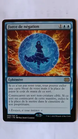 MTG FORCE OF NEGATION NM - FORZA DELLA NEGAZIONE Force De Negation Magic - Image 3
