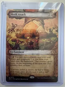 Meek Attack (#0319) (Showcase Non-Foil) Lorwyn Eclipsed NM ENG MTG - Image 1