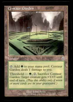 Centaur Garden LP Light Play Odyssey MTG [8768] - Image 1