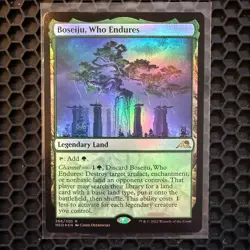 MTG Boseiju, Who Endures (Kamigawa: Neon Dynasty) Foil NM - Image 1