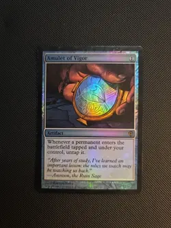 Amulet of Vigor Worldwake Foil - Image 1