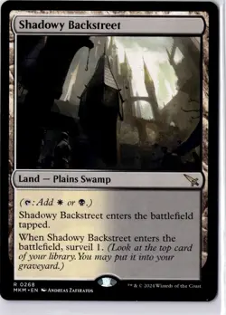 Shadowy Backstreet Murders at Karlov Manor Regular NM R 0268 - Image 1