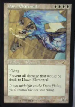 Dawn Elemental - Scourge: #7, Magic: The Gathering Nm R76 - Image 1