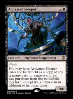 Activated Sleeper LP Light Play Dominaria United Commander MTG [11928] - Image 1