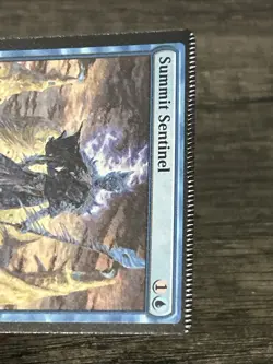 MTG 1x Summit Sentinel x1 CRIMPED Misprint Lorwyn Eclipsed - Image 2