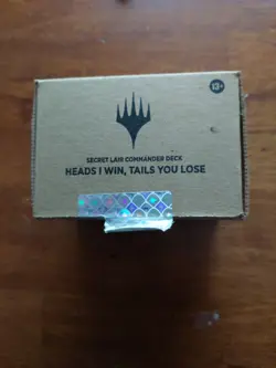 Heads I Win Tails You Lose MTG Foil Secret Lair Magic The Gathering - Image 1