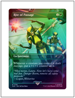 1x Rite of Passage, Secret Lair Drop 1739, Foil, Magic the Gathering MTG NM - Image 1