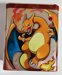 Pokemon TCG Fire Stacking Tin - Sealed - Image 1