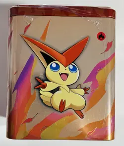 Pokemon TCG Fire Stacking Tin - Sealed - Image 2