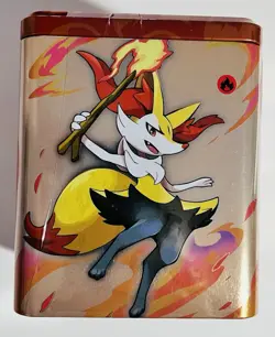 Pokemon TCG Fire Stacking Tin - Sealed - Image 3