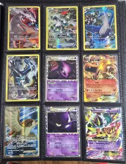 Pokemon Binder Lot Tag Team Mega Secret Rare Mewtwo Charizard Gengar - Image 3