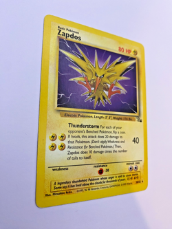 Pokemon Card - Zapdos 30/62 Fossil *EX* Rare - Image 4
