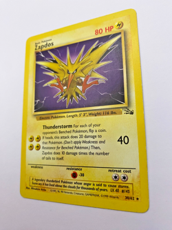 Pokemon Card - Zapdos 30/62 Fossil *EX* Rare - Image 5