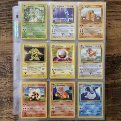Complete Non Holo Base Set 17-102 WOTC Pokemon card collection 1999 - Image 2