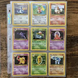 Complete Non Holo Base Set 17-102 WOTC Pokemon card collection 1999 - Image 3