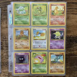 Complete Non Holo Base Set 17-102 WOTC Pokemon card collection 1999 - Image 5