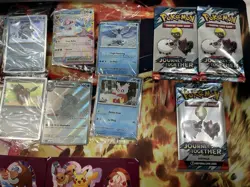 Pokemon 2025 Holiday Calendar Stamped Promos + 7 Mini Fun Packs + Sticker Sheets - Image 4