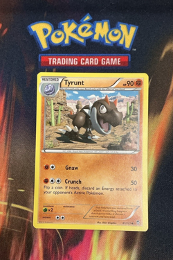 Tyrunt 61/111- XY Furious Fists (2014)- Restored- Uncommon LP Pokemon TCG - Image 3