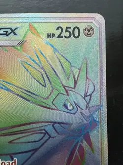 Pokemon Rainbow Solgaleo GX Holo Secret Rare Sun & Moon Base Set 155/149 (NM) - Image 3