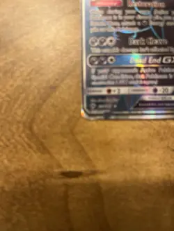 Pokemon Darkrai GX Full Art Ultra Rare Holo SM-Burning Shadows 139/147 180HP - Image 5