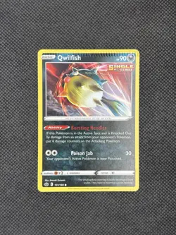 Pokemon TCG Qwilfish - 101/198 - Common - Crimp Error - Near Mint - Image 1