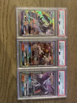Pokemon Sun And Moon PSA 8 Mixed Lot - Image 1
