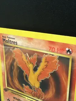 1999 Moltres 1st Edition Fossil Set 27/62 Non-Holo - Pokemon TCG - Image 3