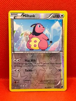 Pokemon Tcg Miltank 93/116 B&W Plasma Freeze Reverse Holo - Image 1