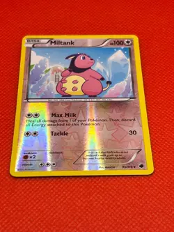 Pokemon Tcg Miltank 93/116 B&W Plasma Freeze Reverse Holo - Image 2