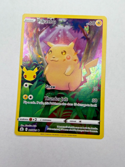 Pokemon TCG MP Pikachu 005/025 Celebrations Holo 2021 - Image 2