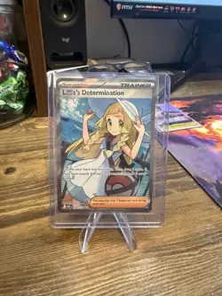 Lillie's Determination 169/132 Secret Rare Mega Evolution Pokemon TCG - Image 1