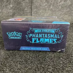 Pokemon Mega Evolution Phantasmal Flames Sealed Elite Trainer Box, Dented Box - Image 5
