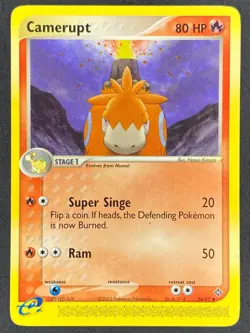 Pokemon Camerupt 24/97 DR EX Dragon LP/NM - Image 1