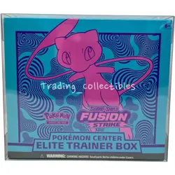 Fusion Strike Pokemon Center Sword and Shield Elite Trainer Box ETB With Case - Image 1