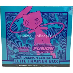 Fusion Strike Pokemon Center Sword and Shield Elite Trainer Box ETB With Case - Image 2