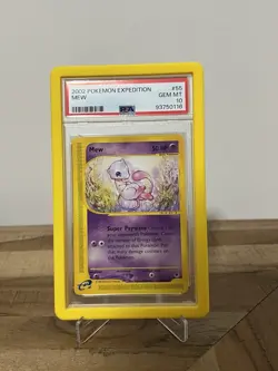 2002 Pokemon Expedition Mew 55/165 - Non Holo - PSA 10 - Image 1