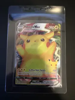 Pikachu VMAX SWSH062 BLACK STAR Promo Celebrations 25th Ann. Pokemon MINT - Image 1