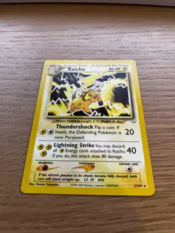 Raichu | Neo Revelation Pokemon Set | 21/64 Non-Holo Rare | NM - Image 3