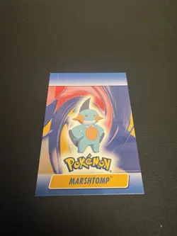 2004 Topps Pokemon Advanced Challenge Marshtomp Pop Up 6 of 10 LNM Rare! - Image 2