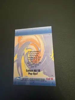 2004 Topps Pokemon Advanced Challenge Marshtomp Pop Up 6 of 10 LNM Rare! - Image 4