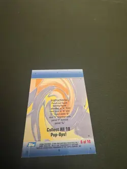 2004 Topps Pokemon Advanced Challenge Marshtomp Pop Up 6 of 10 LNM Rare! - Image 5