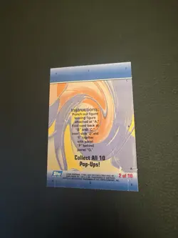 2004 Topps Pokemon Advanced Challenge Pop-Ups Treecko #2 - Image 5