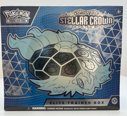 Pokemon TCG Scarlet & Violet Stellar Crown Elite Trainer Box *NEW FACTORY SEALED - Image 1