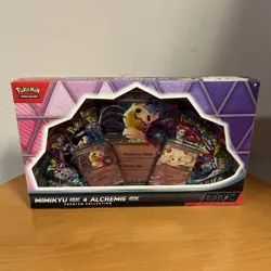 Pokemon TCG: Mimikyu ex & Alcremie ex Premium Collection Box - New / Sealed - Image 1