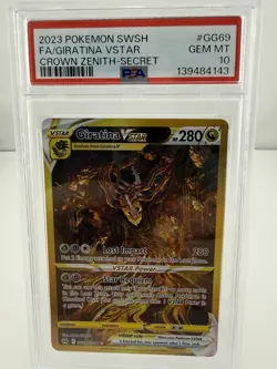 Pokemon Crown Zenith Gold Vstar SEQUENTIAL Set Of 3 PSA 10 GEM MINT - Image 2