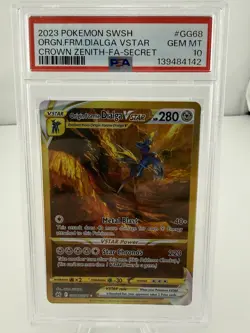 Pokemon Crown Zenith Gold Vstar SEQUENTIAL Set Of 3 PSA 10 GEM MINT - Image 4