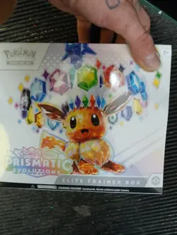 Pokemon Scarlet & Violet Prismatic Evolutions Elite Trainer Box & Tins Eevee Ty. - Image 1