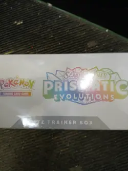 Pokemon Scarlet & Violet Prismatic Evolutions Elite Trainer Box & Tins Eevee Ty. - Image 3